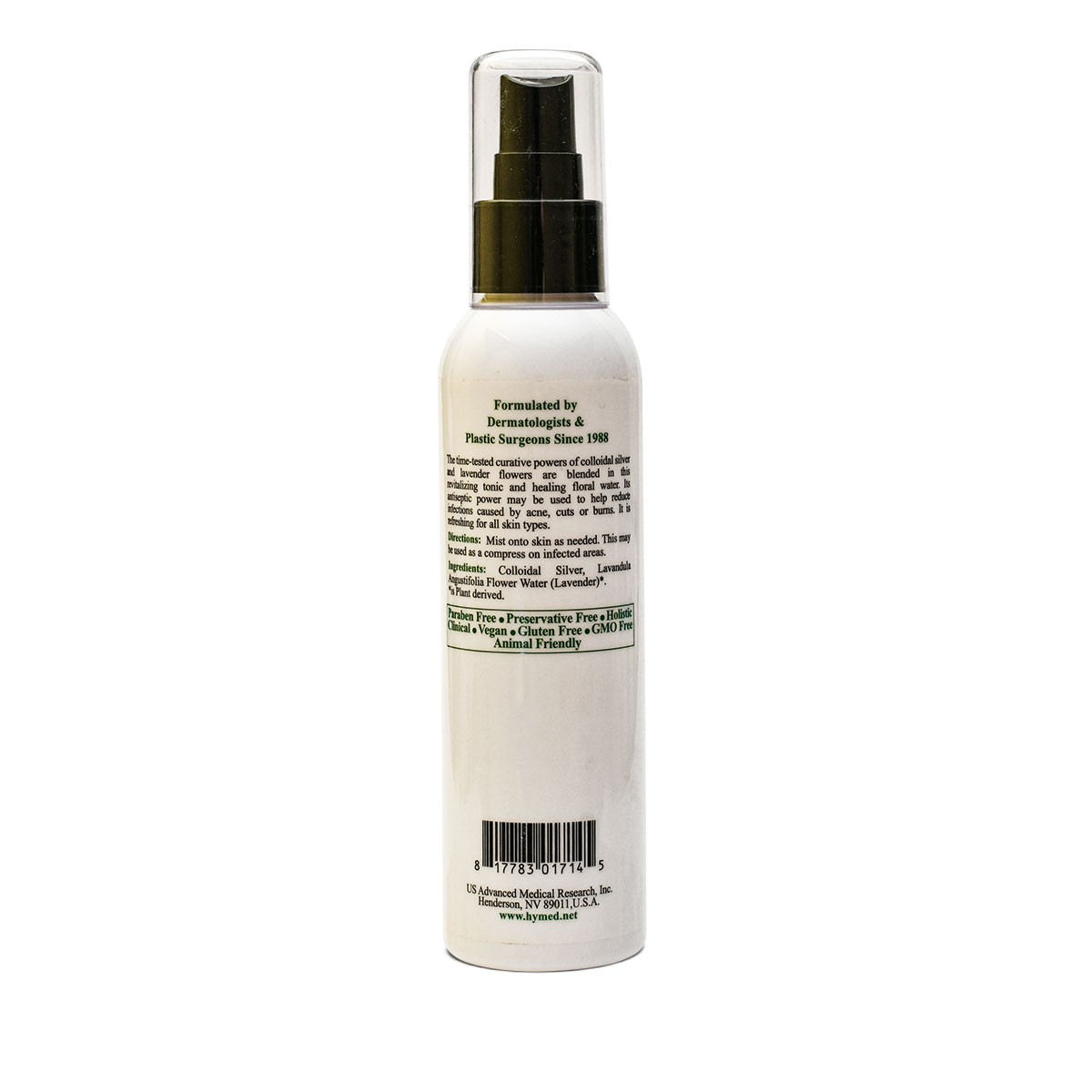 Colloidal Silver Mist For Rosacea Skin Treatment