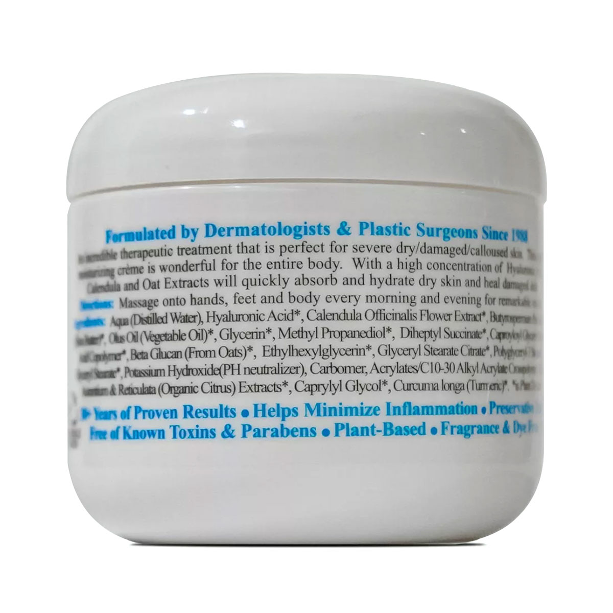 Improved Original Reconstructive Crème  with Calendula (Apothecary Formula)  4 fl. oz. / 118 ml.